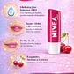 Nivea Bálsamo Labial Cherry Shine 4,8gr  - Miniatura 4