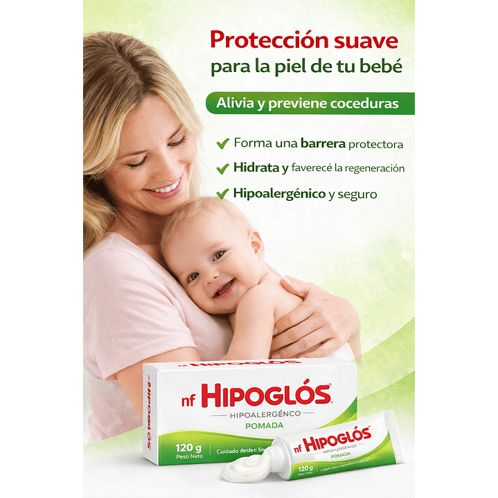  Hipoglos Pomada Anti Coceduras 120 Gr 3