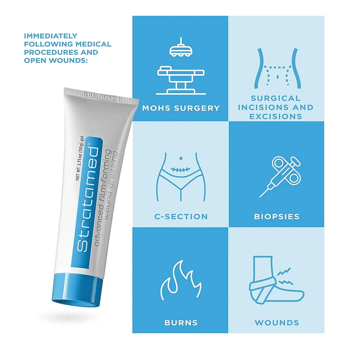 Stratamed Gel Cicatrizante para Heridas 20 g 2