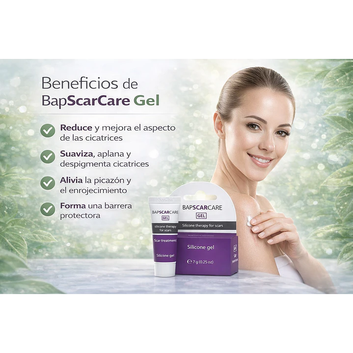Silicona Gel Bap Scar Care Antiguo Strataderm 7gr 6