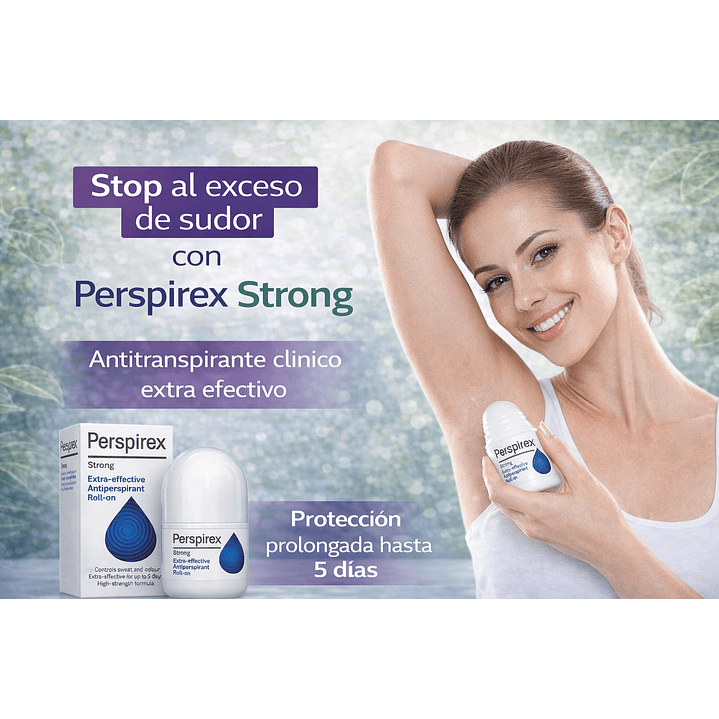 Perspirex Strong Extra Efectivo Roll On 20ml 5