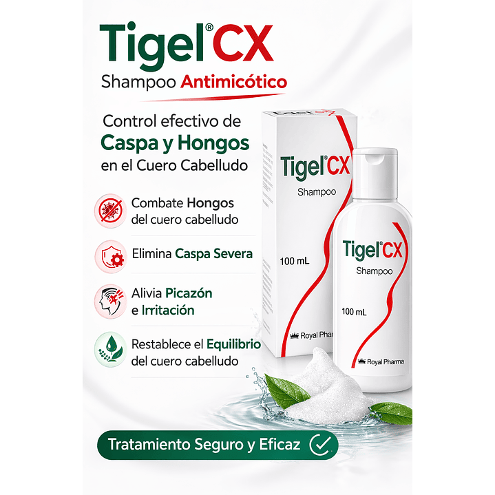 Tigel Cx Shampoo Antimicotico 100ml 4