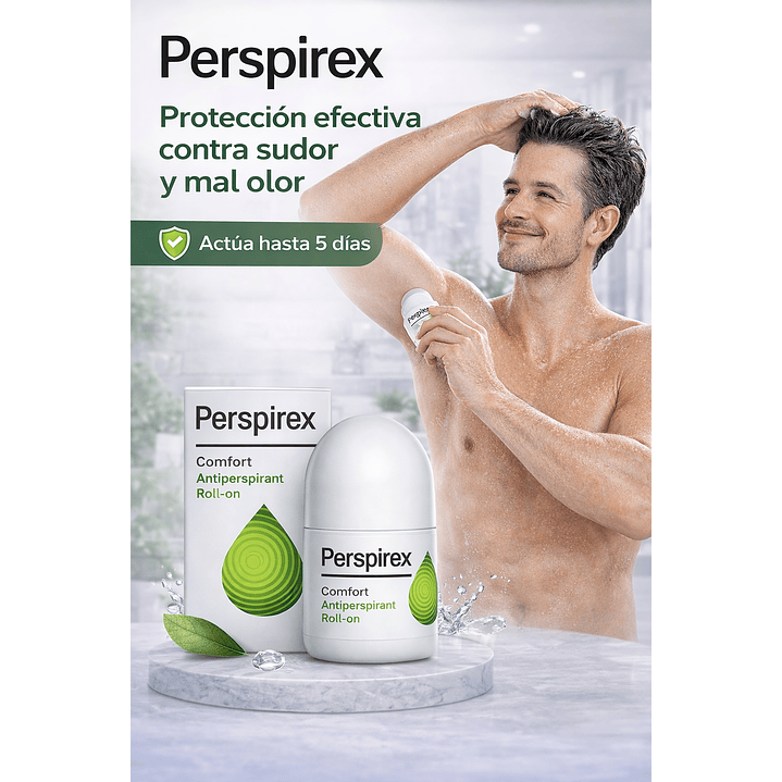 Perspirex Antitranspirante Roll-on Comfort 20ml 5