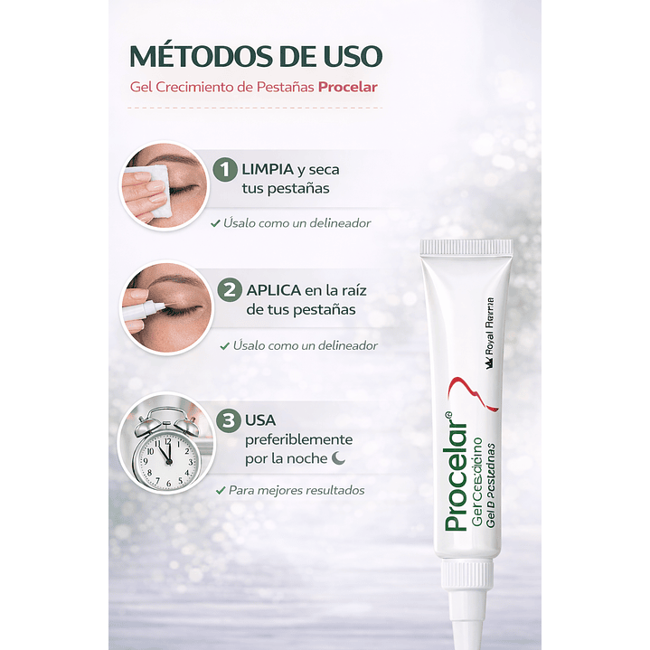 Gel Crecimiento De Pestañas Procelar 5