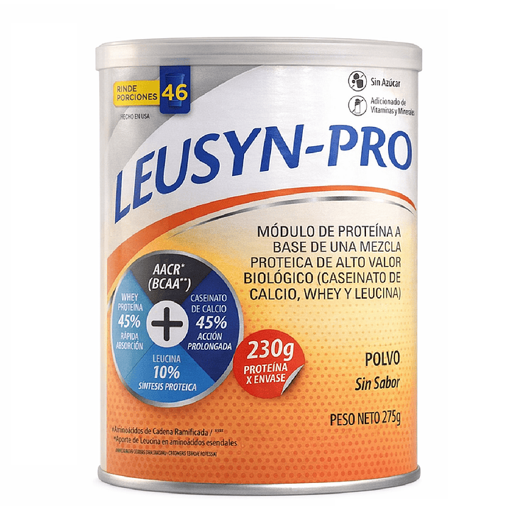 Leusyn Pro Polvo Sin Sabor 275g 1