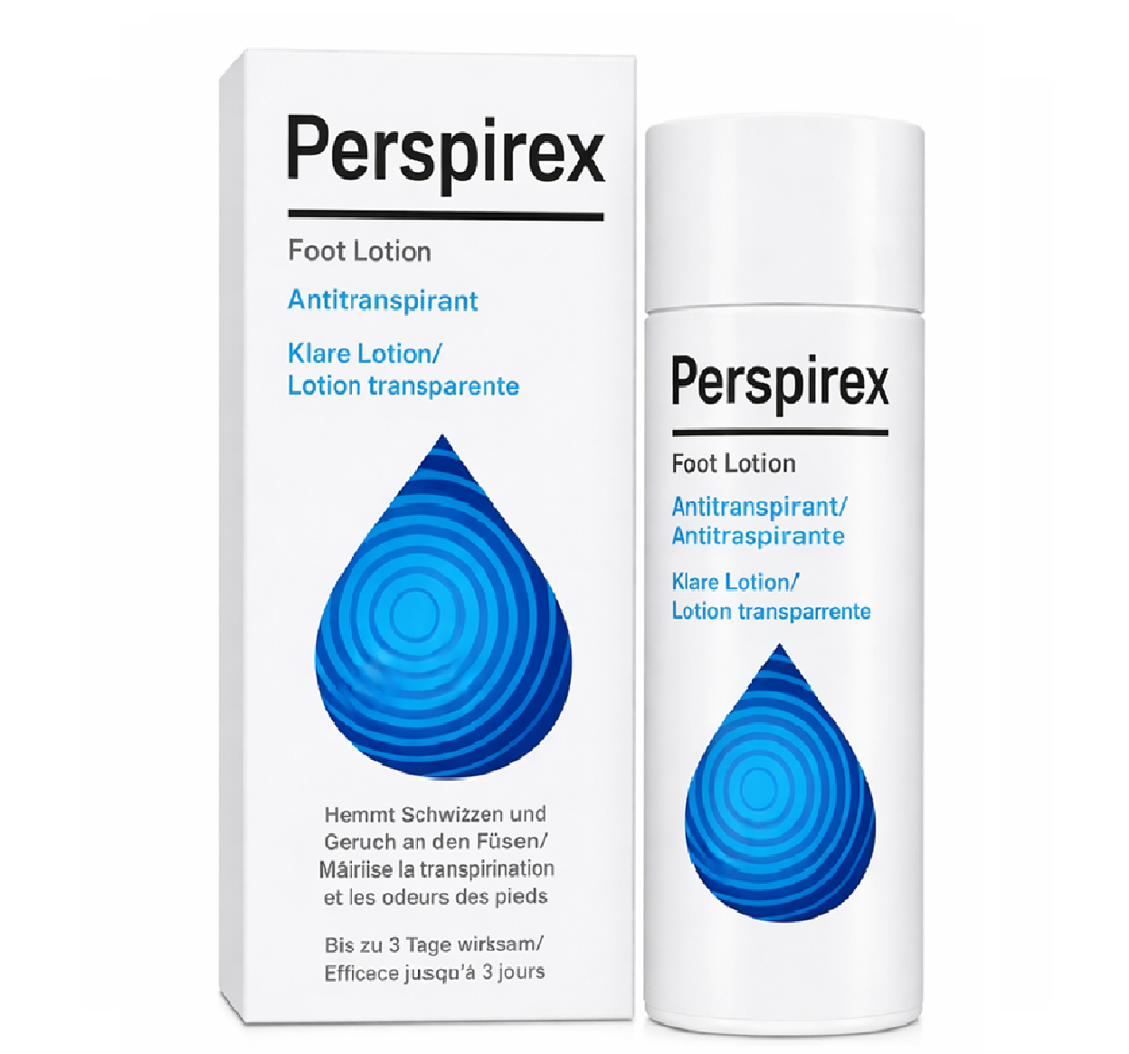 Perspirex Loción para Pies 100 ml – Antitranspirante para Sudoración Excesiva