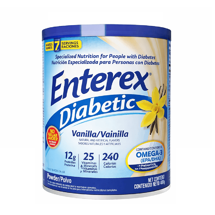 Enterex Diabetic Vainilla Polvo 400g 1
