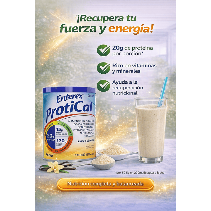 Enterex Protical Sabor Vainilla 420g 4
