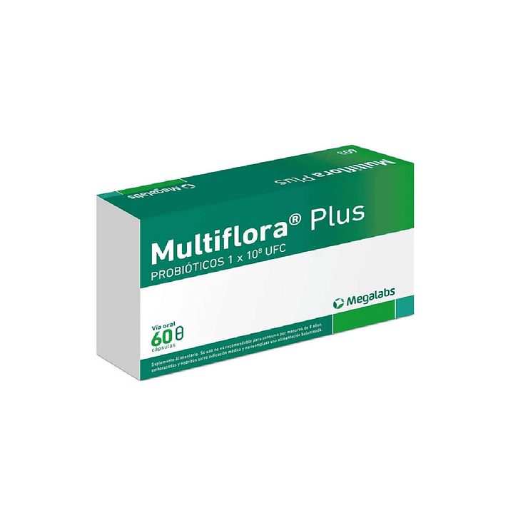 Multiflora Plus Probiotico Caja X60 Capsulas 1