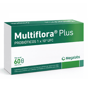 Multiflora Plus Probiotico Caja X60 Capsulas
