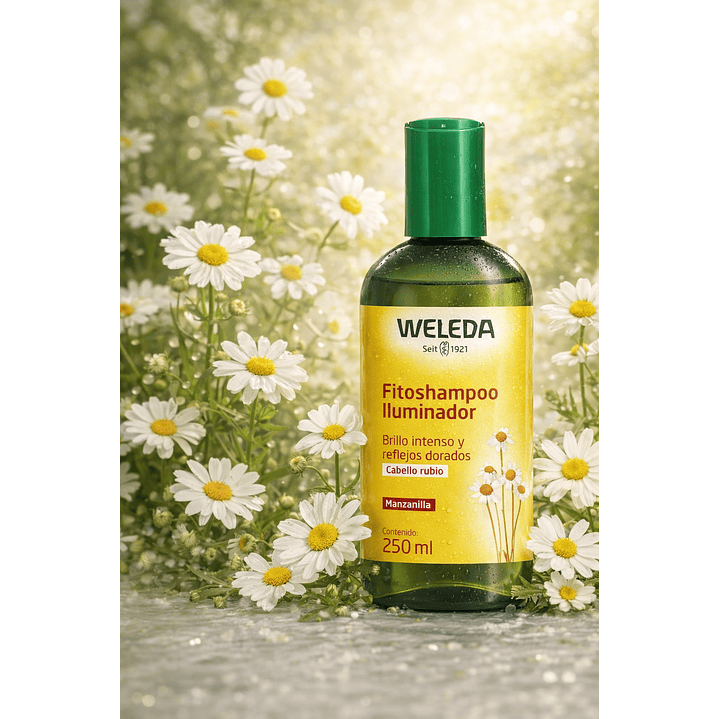 Fitoshampoo Iluminador Manzanilla Weleda 250ml 6