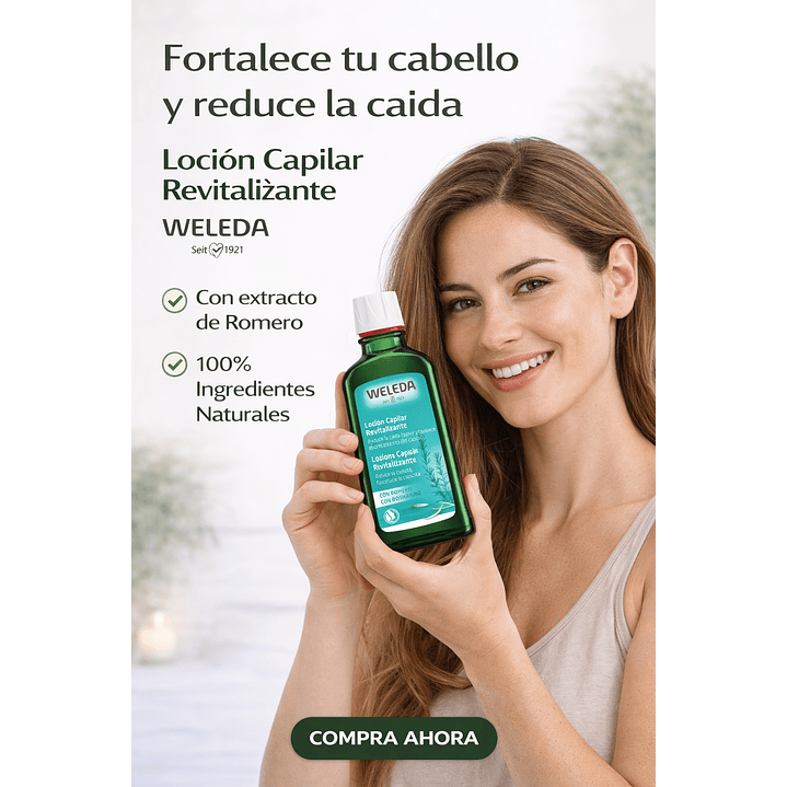 Locion Capilar Revitalizante Weleda 100ml 5