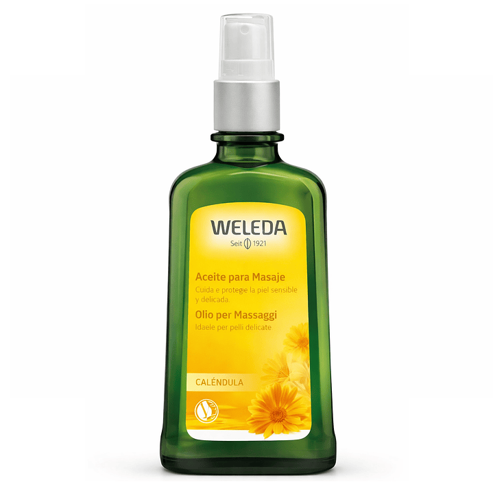 Aceite Para Masaje De Caléndula Weleda 100ml Apto Vegano Celíaco 1