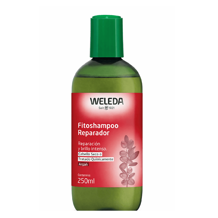 Fitoshampoo Reparador De Argán Weleda 250 ml 1