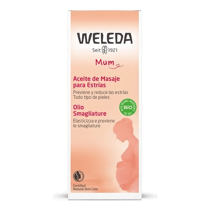 Kit Weleda Aceite De Masaje Para Estrías + Balsamo Para Estrias 4