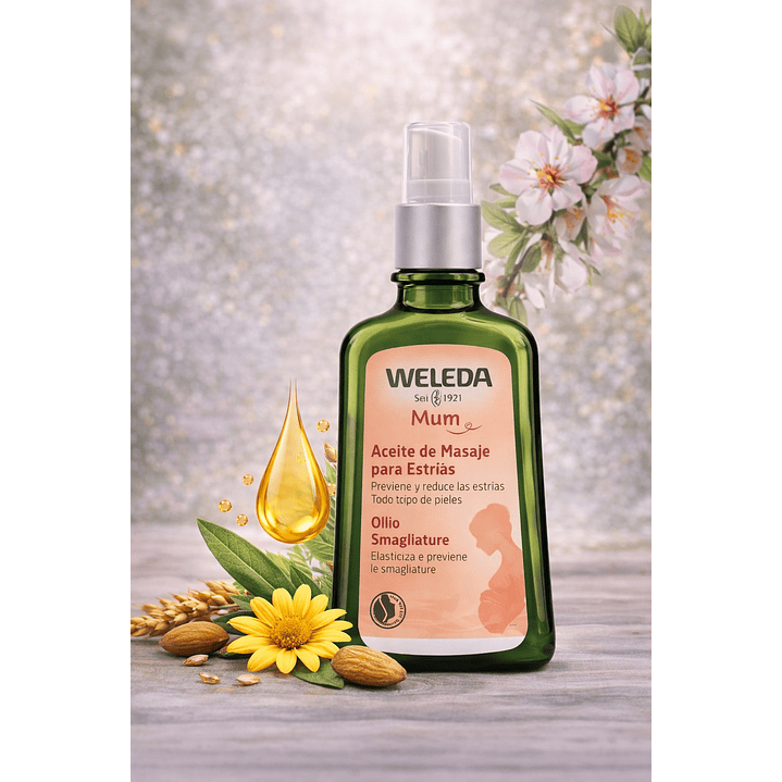 Kit Weleda Aceite De Masaje Para Estrías + Balsamo Para Estrias 9