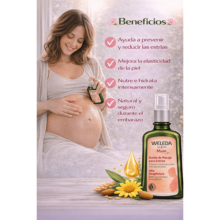 Kit Weleda Aceite De Masaje Para Estrías + Balsamo Para Estrias 10