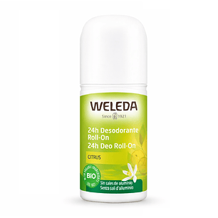 Desodorante Roll On Citrus Weleda 24 Horas 50ml