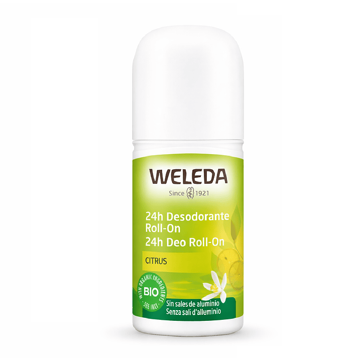 Desodorante Roll On Citrus Weleda 24 Horas 50ml 1