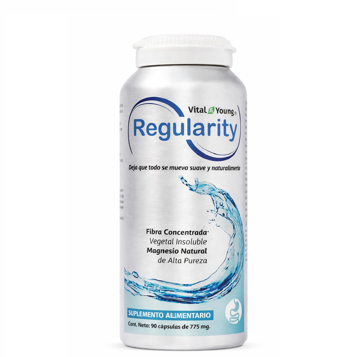 Regularity 90 Cápsulas 775 mg Vital & Young Regulador Digestivo