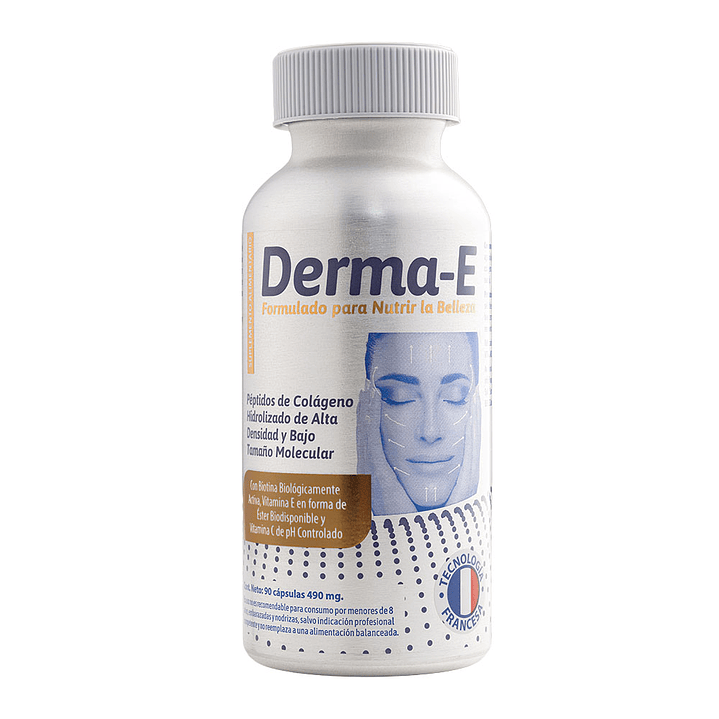 Derma E 90 Cápsulas 490 mg Salud de la Piel Pack x3 2