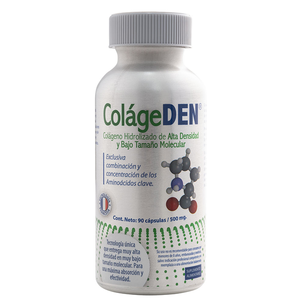 ColageDen Colageno Hidrolizado Vital And Young 500MG X90 Cápsulas