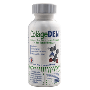 ColageDen Colageno Hidrolizado Vital And Young 500MG X90 Cápsulas