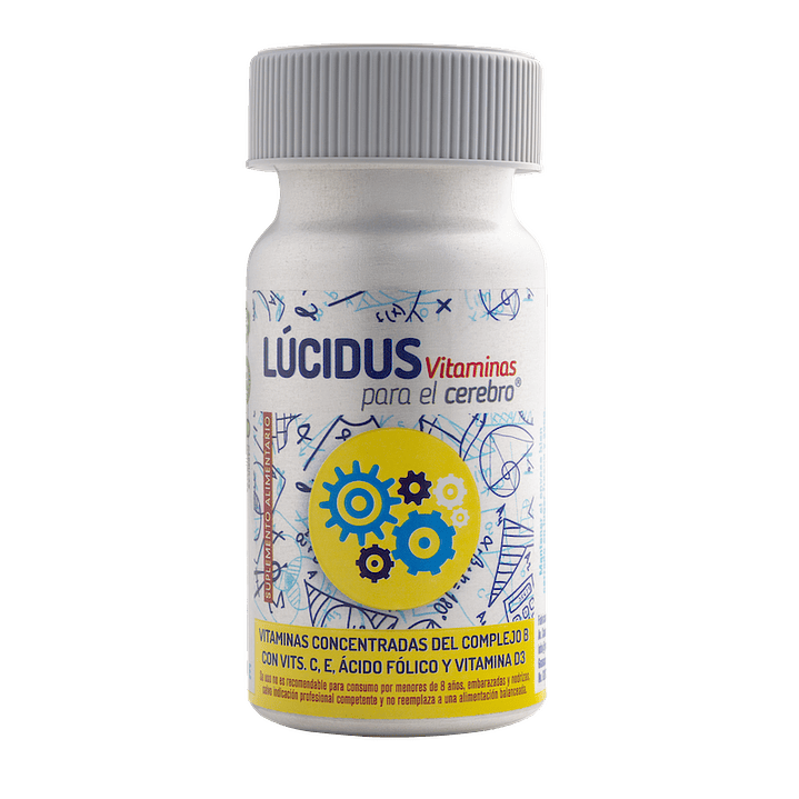 Lucidus Vitaminas 30 Cápsulas 775 mg Energía y Salud 1