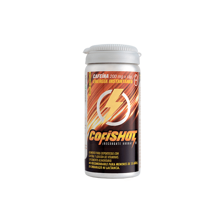 Cofishot 30 Cápsulas 730 mg Energía y Vitalidad Pack x3 2
