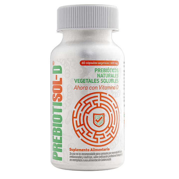 Prebiotisol D 60 Cápsulas 600 mg Salud Digestiva 1