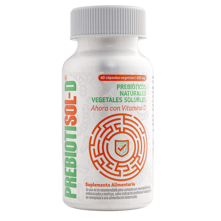Prebiotisol D 60 Cápsulas 600 mg Salud Digestiva 2