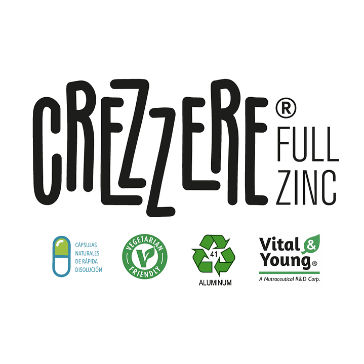 Crezzere Full Zinc 30 Cápsulas 1165 mg Inmunidad Pack x3 7