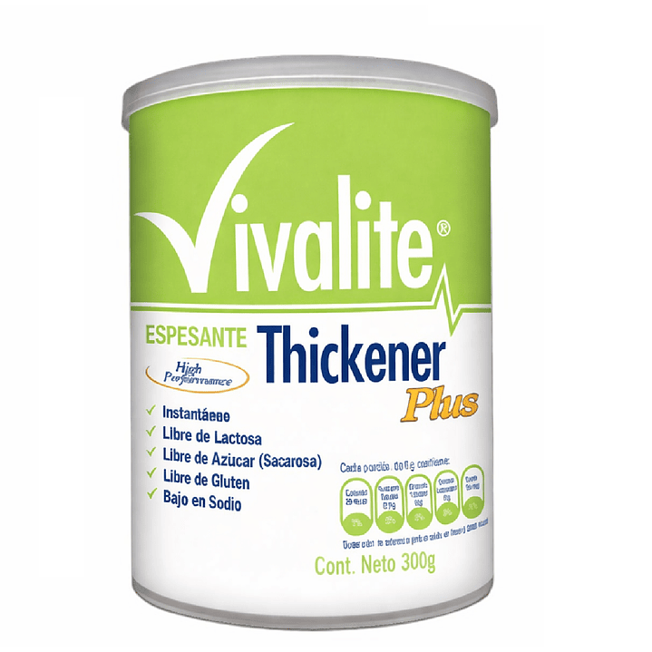 Vivalite Espesante Food Thickener Plus 300g Caja X6 5