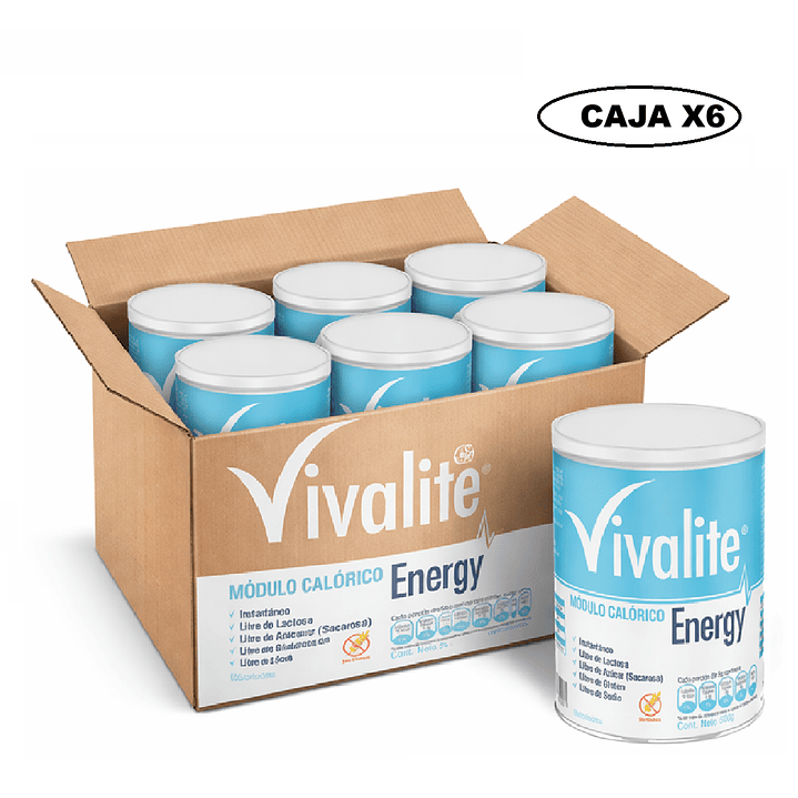  Vivalite Energy (Módulo Calórico) 500g Caja x6 1