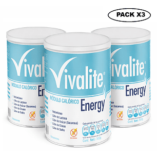  Vivalite Energy (Módulo Calórico) 500g  Pack x3