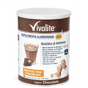 Vivalite Gold Chocolate Formula Completa Balanceada 900g