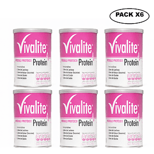 Vivalite Protein Tarro 275 Gramos Caja x6 