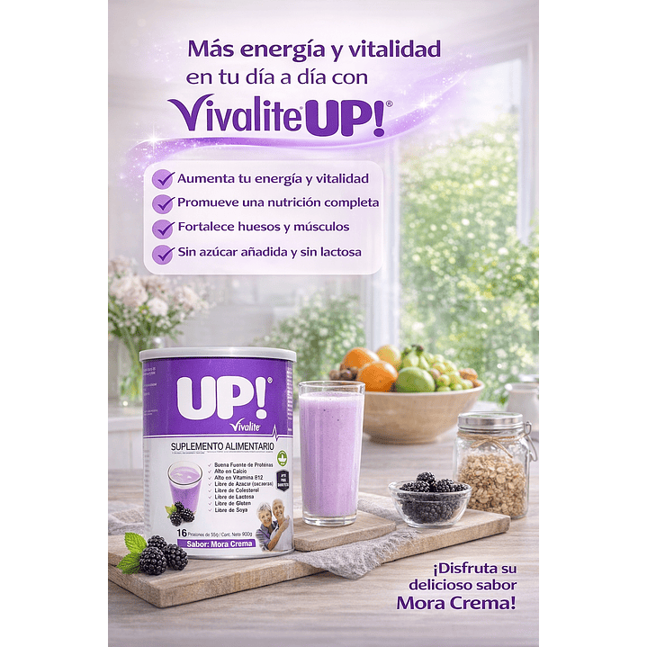 Vivalite Up 900g Formula Completa Balanceada 2