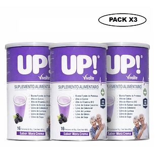 Vivalite Up 900g Formula Completa Balanceada Pack x3