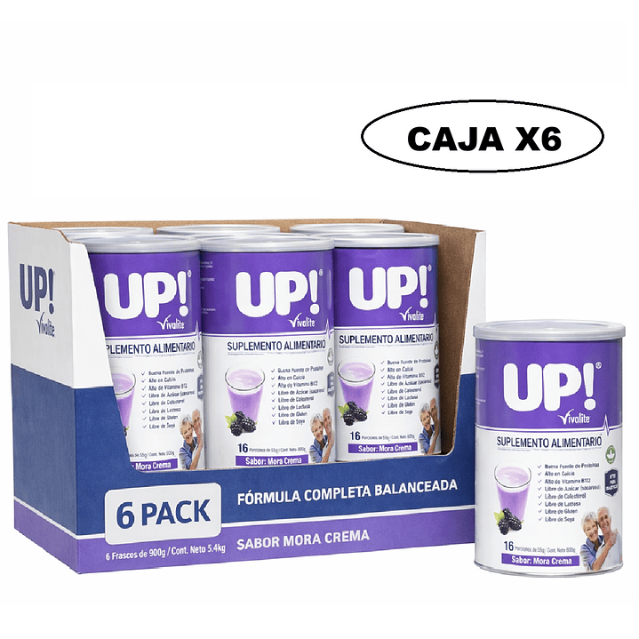 Vivalite Up 900g Formula Completa Balanceada Caja x6 1