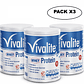 Vivalite Whey Protein Sin Sabor 300g Pack x3 - Miniatura 1