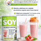 Vivalite Soy Suplemento Alimentario 900g Sabor Frutilla Caja x6 - Miniatura 3