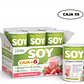 Vivalite Soy Suplemento Alimentario 900g Sabor Frutilla Caja x6 - Miniatura 1