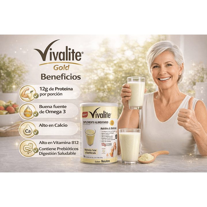 Vivalite Gold Neutro Formula Completa Balanceada 900g 3