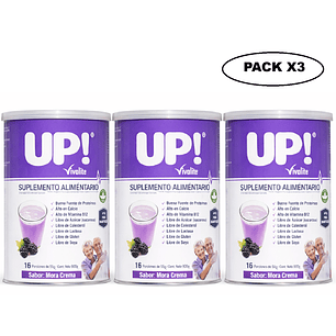 Vivalite Up 900g Formula Completa Balanceada Pack x3