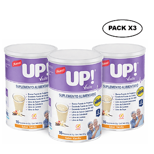 Vivalite Up Con Hmb Suplemento Alimentario Vainilla 900g Pack x3 