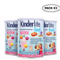Kinderlite Frutilla Complemento Nutricional Niños 900g  Pack x3 - Miniatura 1