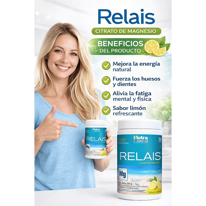 Relais Limón 30 Porciones Edulcorante 3