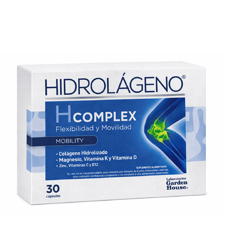 Hidrolágeno Complex 500 mg 30 Comprimidos Colágeno 1