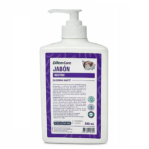 Jabón pH Neutro Glicerina Karité  Hidratante Difem 340ml